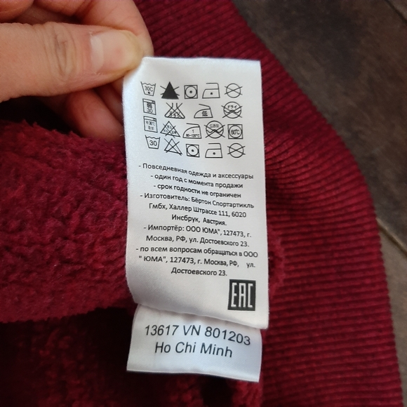 Burton Minxy Fleece Zip Up Hoodie - Picture 7 of 7